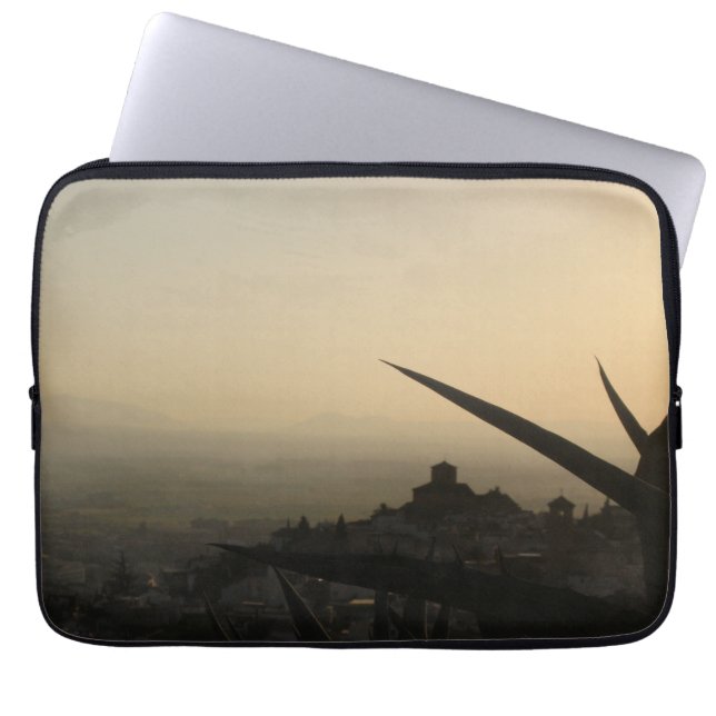 Spaans geheugen Neopreen laptophoes 13" Laptop Sleeve (Voorkant)