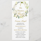 Spaans gepersonaliseerd baptism Prayer Kaart (Voorkant)