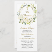 Spaans gepersonaliseerd baptism Prayer Kaart (Voorkant / Achterkant)