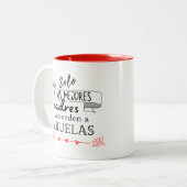 Spaans gepromoveerd naar de Mok Oma/Abuela (Voorkant links)