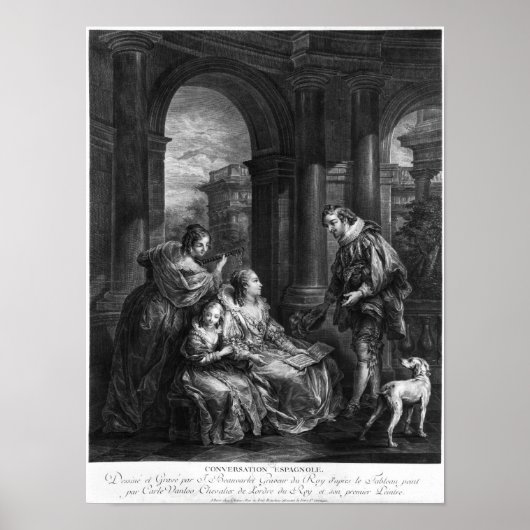 Spaans gesprek poster (Voorkant)