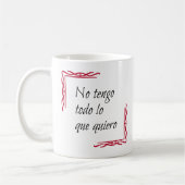 Spaans gezegde quiero todo koffiemok (Links)