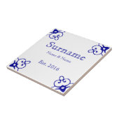 Spaans gezinspandje tegeltje (Zijkant)