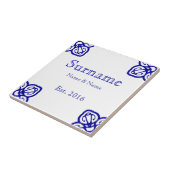 Spaans gezinspandje tegeltje (Zijkant)