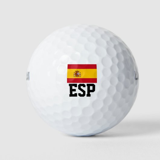 Spaans golfbalspel | Spaanse golfprijs Golfballen (Voorkant)