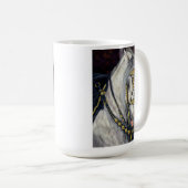 Spaans goud - Andalusië Stallion - koffie Mok (Voorkant rechts)