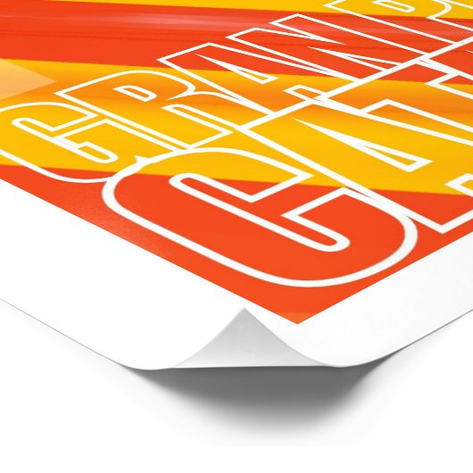 Spaans GP poster kunst door Murraymoto (Hoek)