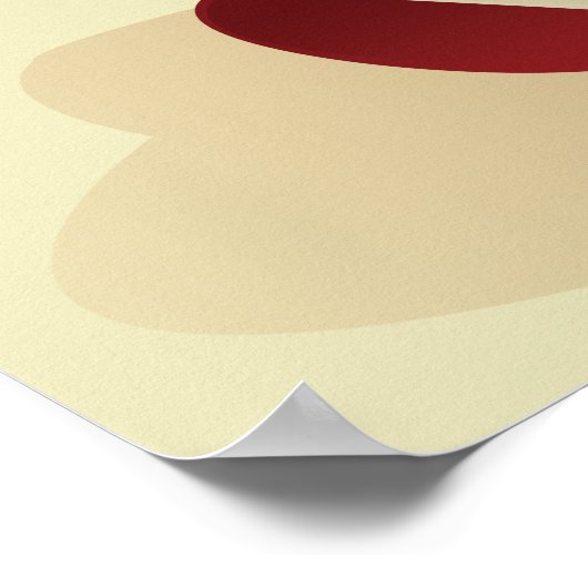 Spaans griesmeisje met de cartoon poster (Hoek)