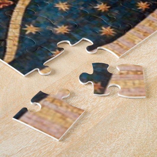 Spaans Guadalupe Mary Funeral Prayer Heilige Legpuzzel (Zijkant)