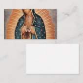 Spaans Guadalupe Mary Funeral Prayer Heilige Visitekaartje (Voorkant / Achterkant)