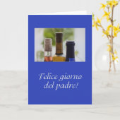 Spaans Happy Vaderdag Kaart (Gele Bloem)