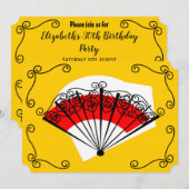 Spaans horizontale ventilatorhoeken kaart (Voorkant / Achterkant)