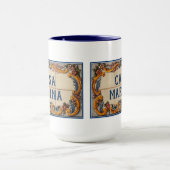 Spaans Huis Ondertekening jouw naam Mok (Midden)