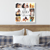 Spaans Ik hou van je Mama 8 Foto Moederdag Gift Canvas Afdruk (Insitu (Slaapkamer))