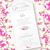 Spaans, Invitación a Boda Sombrero Charro Bruiloft All In One Uitnodiging