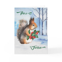 Spaans kerstvierkant Vrede op Aarde