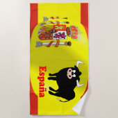 Spaans keukenhanddoek voor speciale vlag strandlaken (Voorkant)