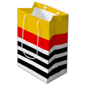 Spaans Klassieke Stripe medium Cadeauzakje (Voorkant Gekanteld)