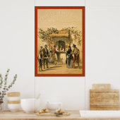 Spaans kogelgevechten ~  poster (Keuken)