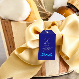 Spaans, kolibries Boho Mexicaanse bruiloft Welkom Cadeaulabel