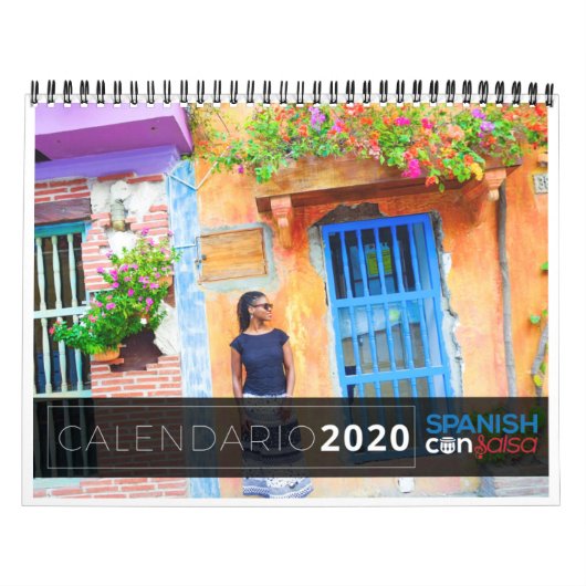 Spaans Kon Salsa 2020 Agenda - En Español Kalender (Hoes)