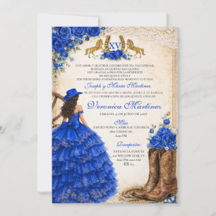 Spaans Koninklijk Blauw Bloemstuk 15 Jaar Charra W Kaart