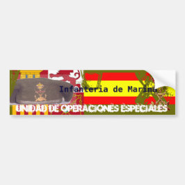 Spaans Koninklijk Commando Marine Bumpersticker