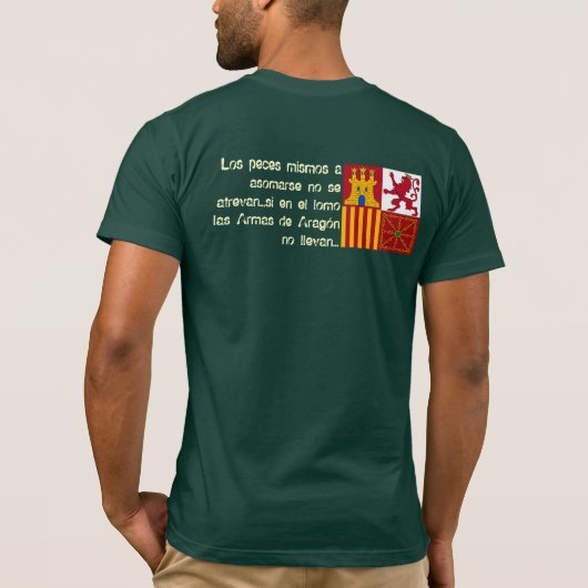 Spaans Koninklijk Mariene Commando T-shirt (Achterkant)