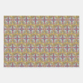 Spaans Kruis Tegels Inpakpapier Vel (Voorkant 3)