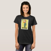 Spaans kunstontwerp Mexicaan Bingo El Pintor Pullo T-shirt (Voorkant volledig)