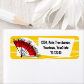 Spaans label retouradres Fan (Insitu)
