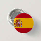 Spaans land ronde button 3,2 cm (Voorkant /achterkant)