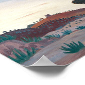 Spaans landschap | James Dickson Innes Poster (Hoek)