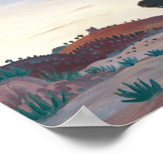 Spaans landschap | James Dickson Innes Poster (Hoek)