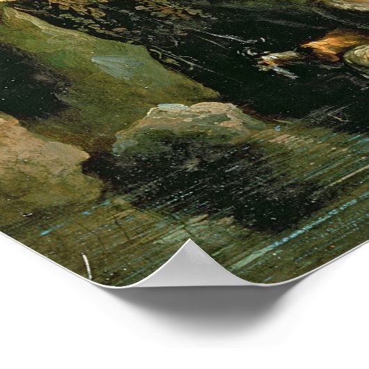 Spaans landschap poster (Hoek)