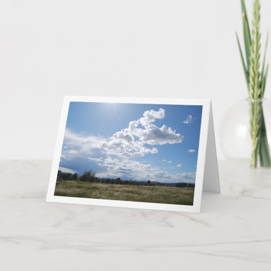 Spaans landschap, Valencia, Spanje Kaart (Voorkant)