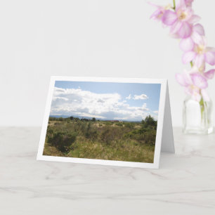 Spaans Landschap, Valencia, Spanje Kaart