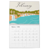 Spaans landschapskalender kalender (Feb 2026)