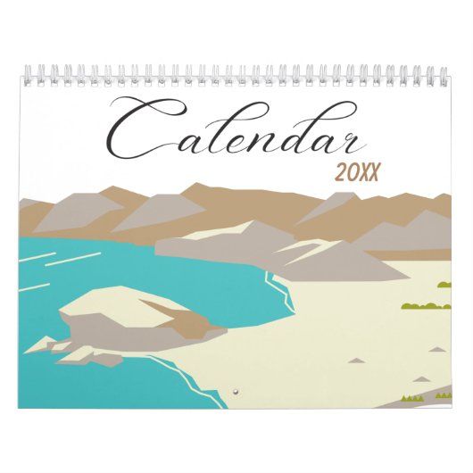Spaans landschapskalender kalender (Hoes)