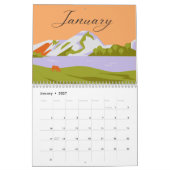 Spaans landschapskalender kalender (Jan 2027)