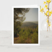 Spaans landschapsportret, Valencia, Spanje Kaart (Gele Bloem)