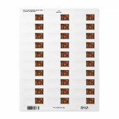 Spaans Lepanto Banner Return Label (Full Sheet)