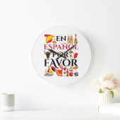 Spaans leraar en espanol voor grote klok (Huis)