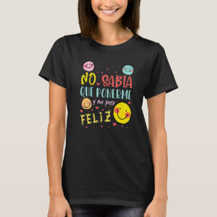 Spaans leraar Maestra Latina Bicultural Bilingua T-shirt