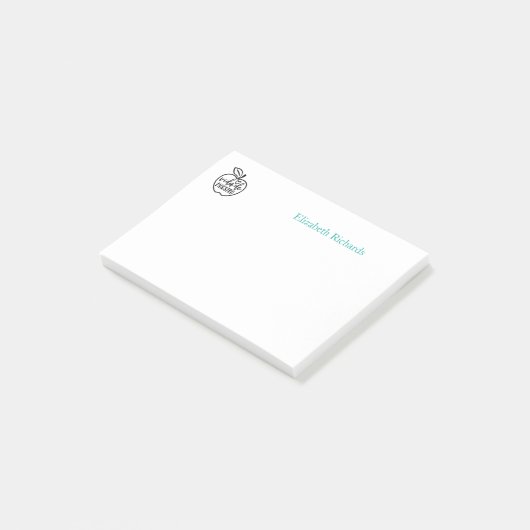 Spaans leraar Vida de Maestra Post-it® Notes (Schuin)