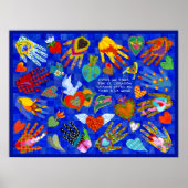 spaans liefdesgezegde voor iedereen van wie je hou poster (Voorkant)