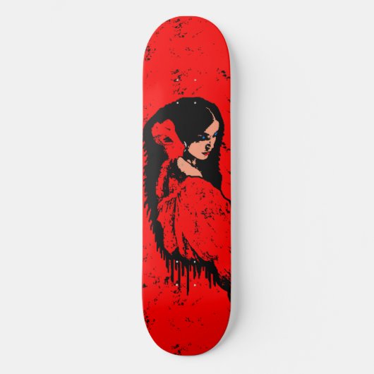 Spaans liefdeskarton persoonlijk skateboard (Voorkant)