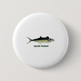 Spaans makreel Logo Ronde Button 5,7 Cm