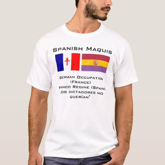 Spaans Maquis T-shirt (Voorkant)