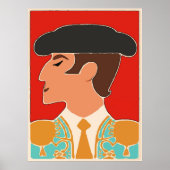 Spaans, Matador, Bull Fighter Poster (Voorkant)